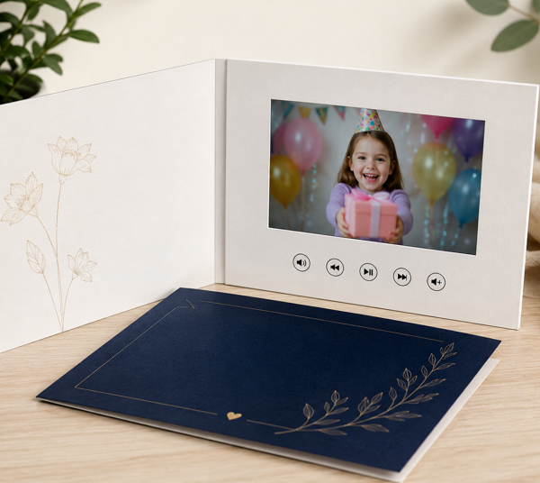 How an LCD Video Greeting Card Adds a Personal Touch That Printed Cards Can’t Match
