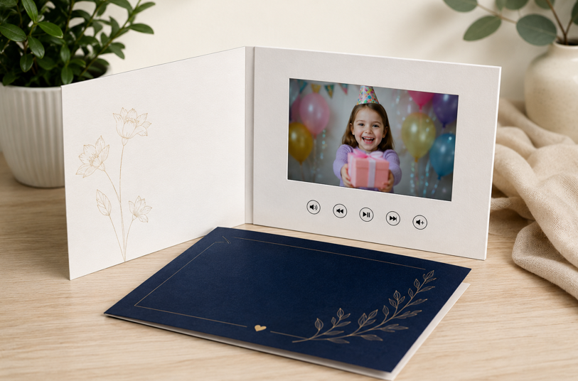 How an LCD Video Greeting Card Adds a Personal Touch That Printed Cards Can’t Match