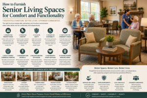 How to Furnish Senior Living Spaces for Comfort and Functionality