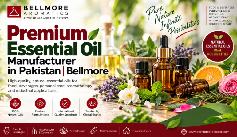 Premium Essential Oil in Pakistan | Bellmore Aromatics