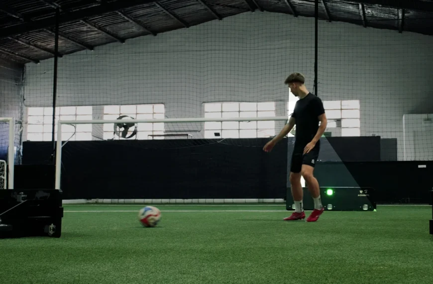 How to Build an Indoor Soccer Training Setup in a Small Space